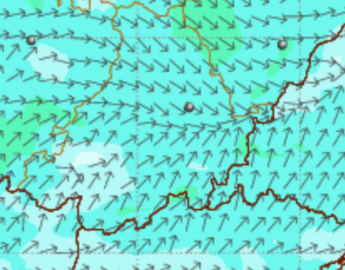 surface winds